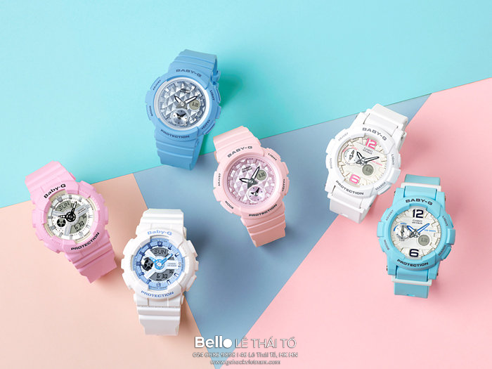 BGA-190BE-2A - Đồng hồ Casio G-Shock chính hãng - Dòng Beach Color