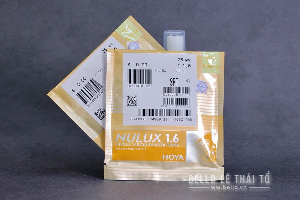  Tròng Kính Chống Ánh Sáng Xanh Hoya Full Control Nulux 