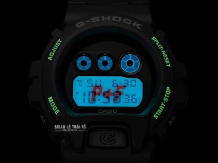  [Pin Miễn Phí Trọn Đời] DW-6900PF-1 - Đồng hồ G-Shock Nam - Tem Vàng Chống Giả 