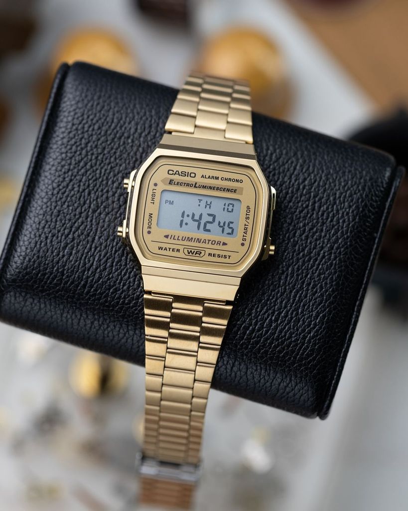  [Pin Miễn Phí Trọn Đời] A168WG-9WDF - Đồng hồ Casio - Tem vàng chống giả 