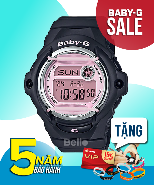 Baby-G BG-169M-1 - Đồng hồ Casio Baby-G Chính hãng - G-Shock Nữ Giá rẻ