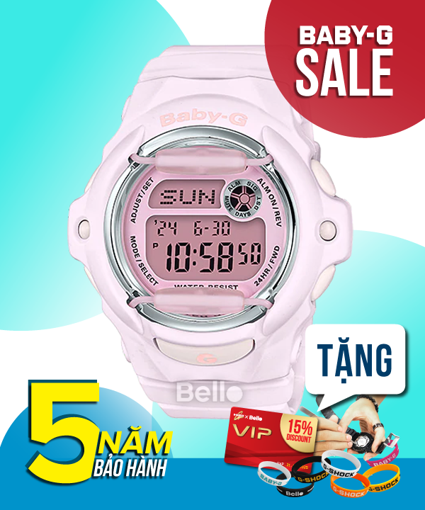 Baby-G BG-169M-4 - Đồng hồ Casio Baby-G Chính hãng - G-Shock Nữ Giá rẻ