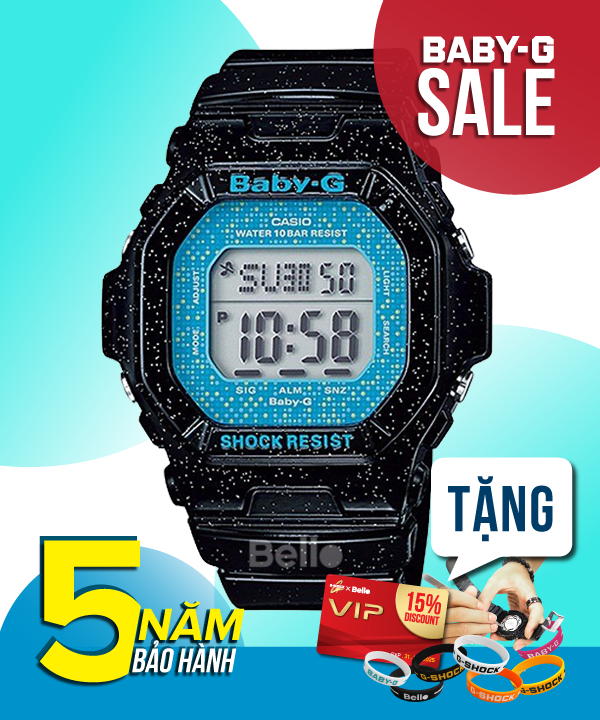 Baby-G BG-5600GL-1 - Đồng hồ Casio Baby-G Chính hãng - G-Shock Nữ Giá rẻ