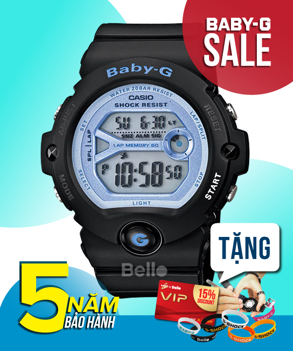 Baby-G BG-6903-1 - Đồng hồ Casio Baby-G Chính hãng - G-Shock Nữ Giá rẻ