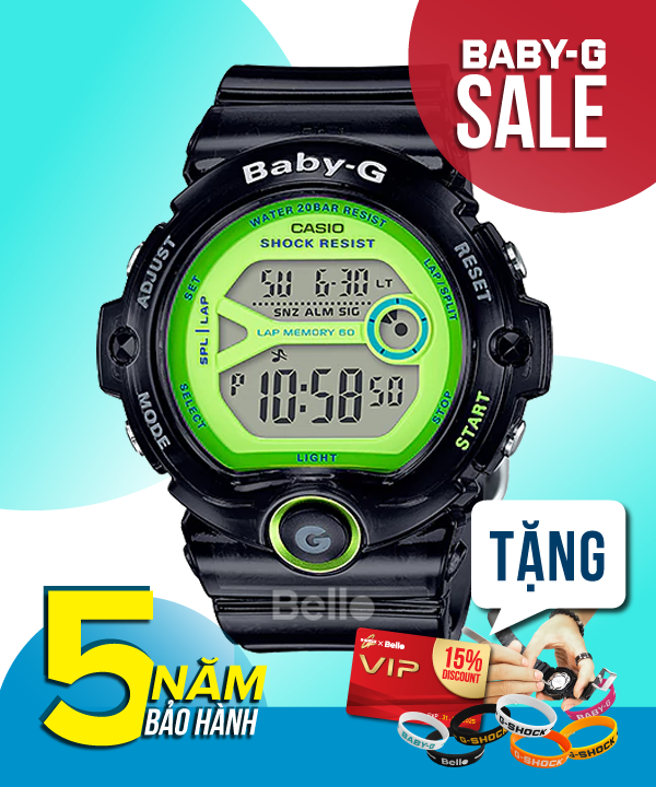 Baby-G BG-6903-1B - Đồng hồ Casio Baby-G Chính hãng - G-Shock Nữ Giá rẻ