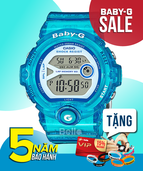 Baby-G BG-6903-2B - Đồng hồ Casio Baby-G Chính hãng - G-Shock Nữ Giá rẻ