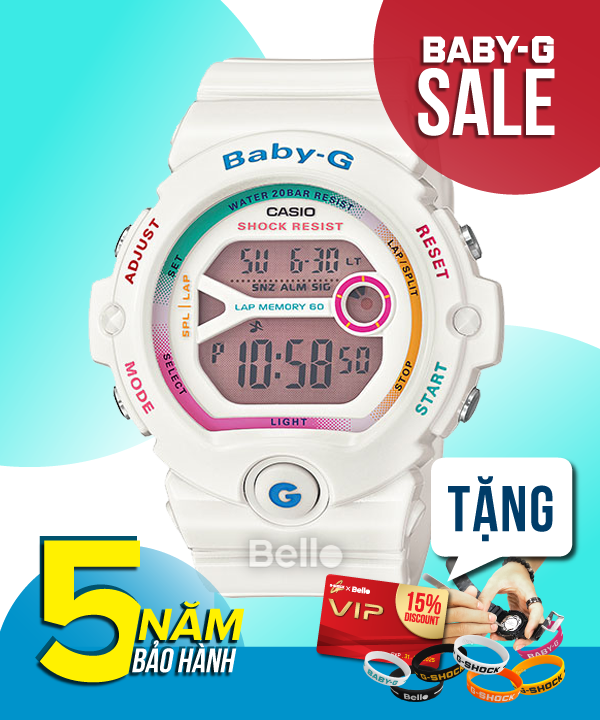 Baby-G BG-6903-7C - Đồng hồ Casio Baby-G Chính hãng - G-Shock Nữ Giá rẻ