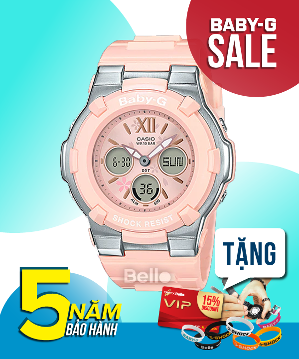 Baby-G BGA-110BL-4B - Đồng hồ Casio Baby-G Chính hãng - G-Shock Nữ Giá rẻ