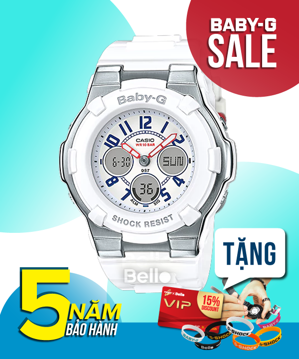 Baby-G BGA-110TR-7B - Đồng hồ Casio Baby-G Chính hãng - G-Shock Nữ Giá rẻ