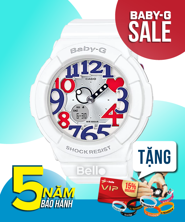 Baby-G BGA-130TR-7B - Đồng hồ Casio Baby-G Chính hãng - G-Shock Nữ Giá rẻ