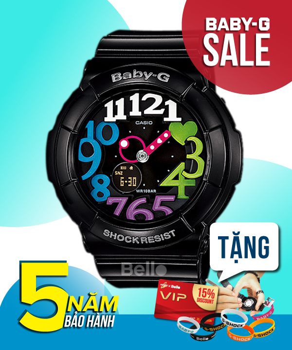 Baby-G BGA-131-1B2 - Đồng hồ Casio Baby-G Chính hãng - G-Shock Nữ Giá rẻ