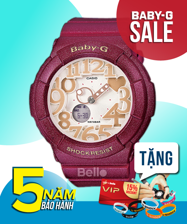 Baby-G BGA-131-4B2 - Đồng hồ Casio Baby-G Chính hãng - G-Shock Nữ Giá rẻ
