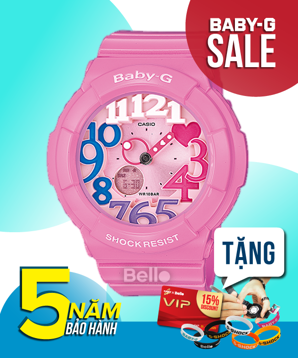 Baby-G BGA-131-4B3 - Đồng hồ Casio Baby-G Chính hãng - G-Shock Nữ Giá rẻ