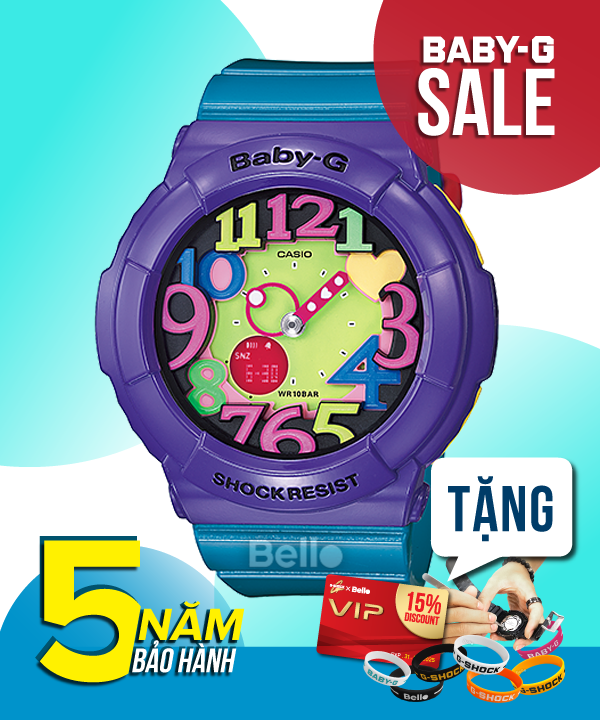 Baby-G BGA-131-6B - Đồng hồ Casio Baby-G Chính hãng - G-Shock Nữ Giá rẻ