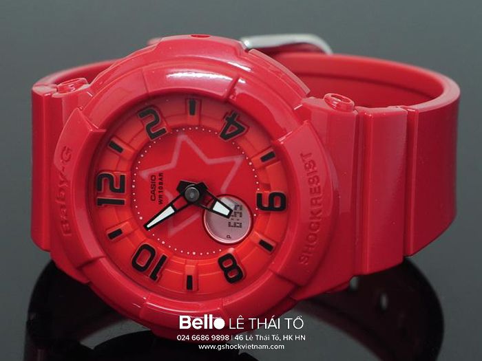 BGA-133-4B - Đồng hồ Casio G-Shock chính hãng -Rực rỡ và nổi bật với sắc đỏ.