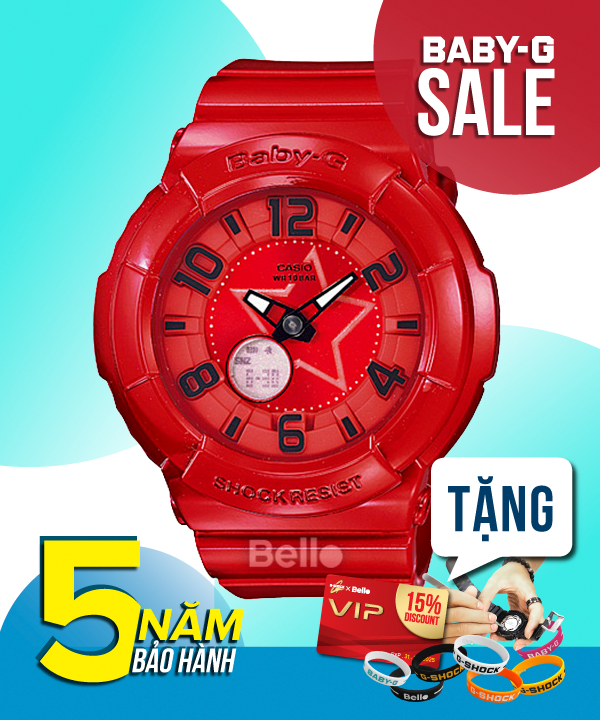 Baby-G BGA-133-4B - Đồng hồ Casio Baby-G Chính hãng - G-Shock Nữ Giá rẻ
