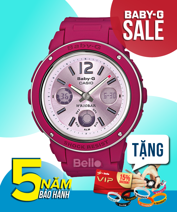 Baby-G BGA-150-4B - Đồng hồ Casio Baby-G Chính hãng - G-Shock Nữ Giá rẻ