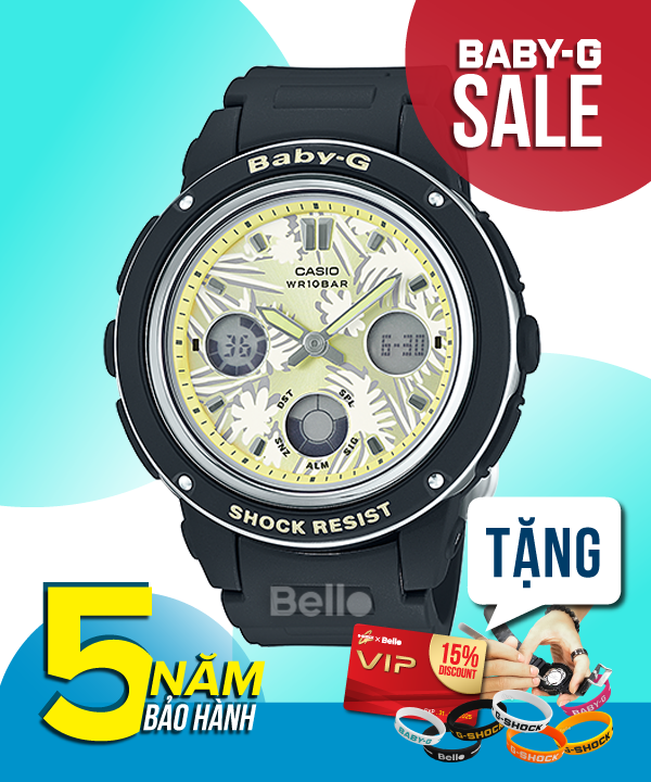 Baby-G BGA-150F-1A - Đồng hồ Casio Baby-G Chính hãng - G-Shock Nữ Giá rẻ