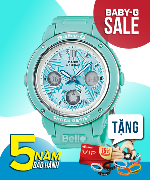 Baby-G BGA-150F-3A - Đồng hồ Casio Baby-G Chính hãng - G-Shock Nữ Giá rẻ
