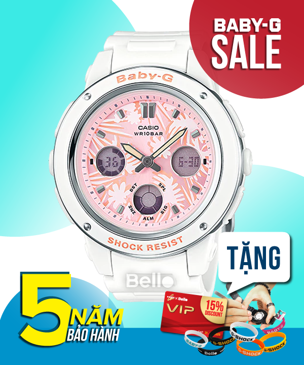 Baby-G BGA-150F-7A - Đồng hồ Casio Baby-G Chính hãng - G-Shock Nữ Giá rẻ