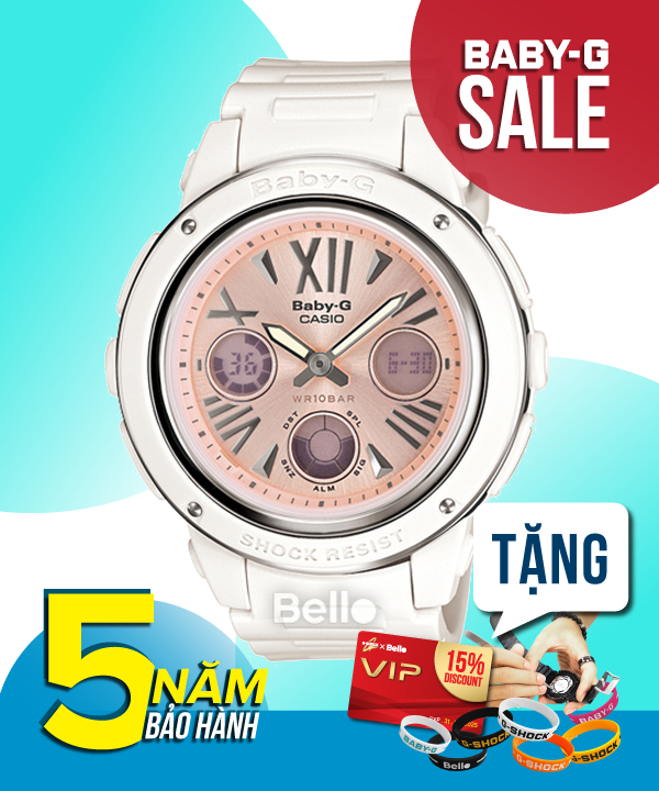 Baby-G BGA-152-7B2 - Đồng hồ Casio Baby-G Chính hãng - G-Shock Nữ Giá rẻ