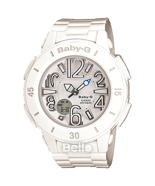 BGA-170-7B1 - Đồng hồ Casio G-Shock chính hãng - Mặt đồng hồ cách tân độc đáo, day nhám giả kim loại, đèn led siêu sáng