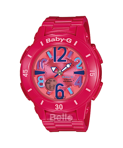 BGA-170-4B1 - Đồng hồ Casio G-Shock chính hãng - Mặt đồng hồ cách tân độc đáo, nhựa trong mờ, màu sắc bắt mắt