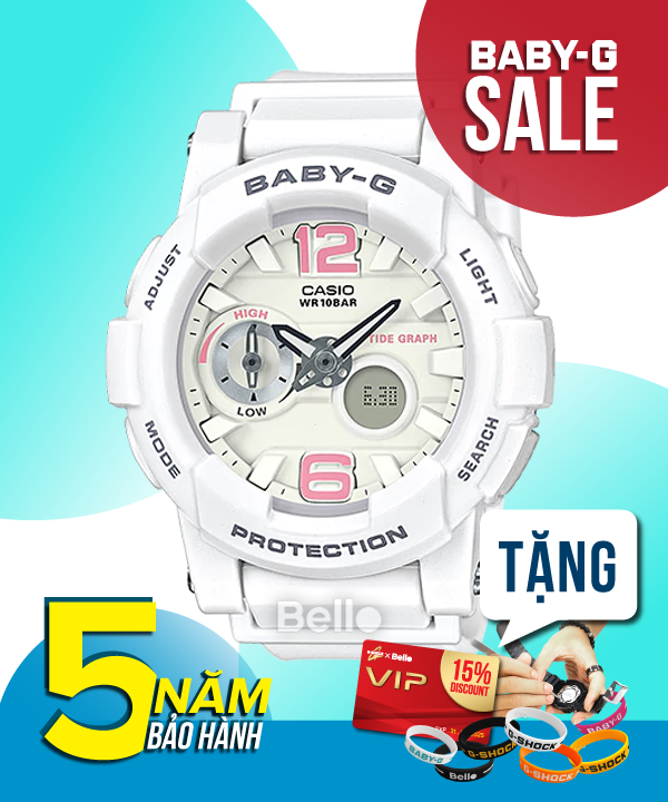 Baby-G BGA-180BE-7B - Đồng hồ Casio Baby-G Chính hãng - G-Shock Nữ Giá rẻ