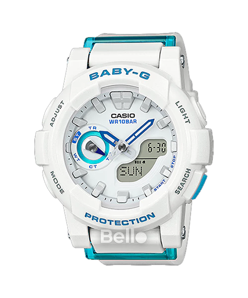 BGA-185FS-7A - Đồng hồ Casio G-Shock chính hãng - Kết hợp kim-số và màn hình số lớn cho phép đọc thời gian dễ dàng hơn, phong cách độc đáo.