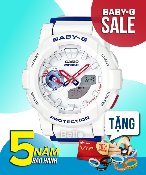 Baby-G BGA-185TR-7A - Đồng hồ Casio Baby-G Chính hãng - G-Shock Nữ Giá rẻ