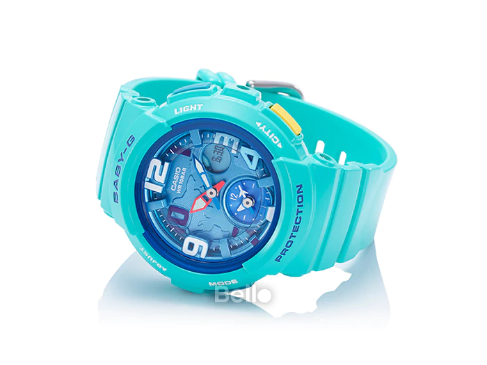 BGA-190-3B - Đồng hồ Casio G-Shock chính hãng - Mẫu này rất lý tưởng cho những phụ nữ thích đi du lịch thế giới ngày nay