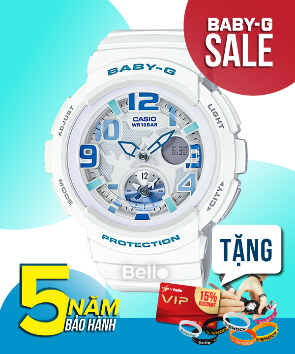 Baby-G BGA-190-7B - Đồng hồ Casio Baby-G Chính hãng - G-Shock Nữ Giá rẻ