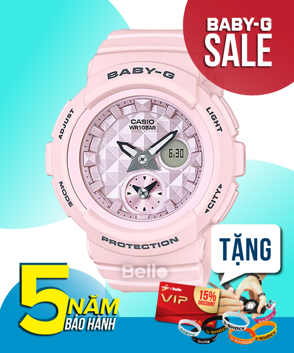 Baby-G BGA-190BE-4A - Đồng hồ Casio Baby-G Chính hãng - G-Shock Nữ Giá rẻ