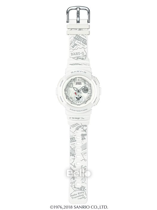 BGA-190KT-7B - Đồng hồ Casio G-Shock chính hãng - PHIÊN BẢN BABY-G × HELLO KITTY SỐ LƯỢNG CÓ HẠN