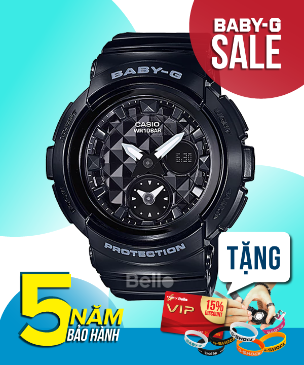 Baby-G BGA-195-1A - Đồng hồ Casio Baby-G Chính hãng - G-Shock Nữ Giá rẻ