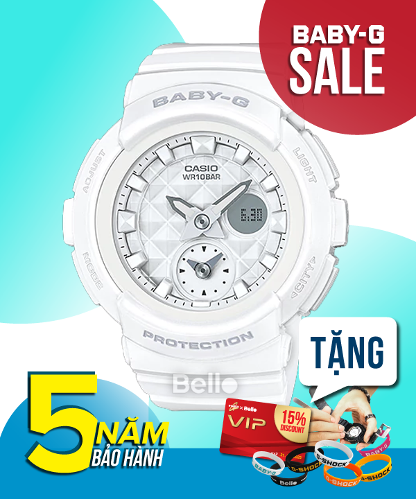 Baby-G BGA-195-7A - Đồng hồ Casio Baby-G Chính hãng - G-Shock Nữ Giá rẻ