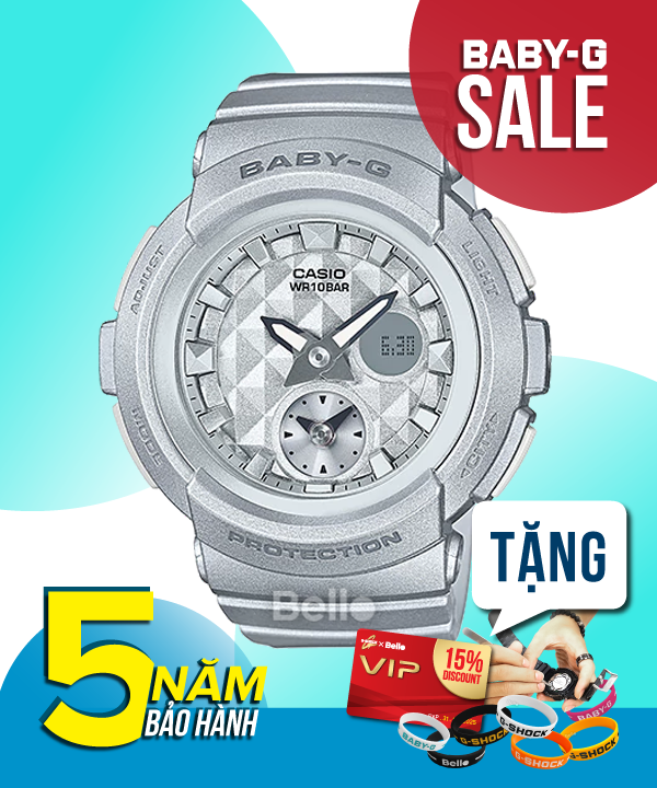 Baby-G BGA-195-8A - Đồng hồ Casio Baby-G Chính hãng - G-Shock Nữ Giá rẻ