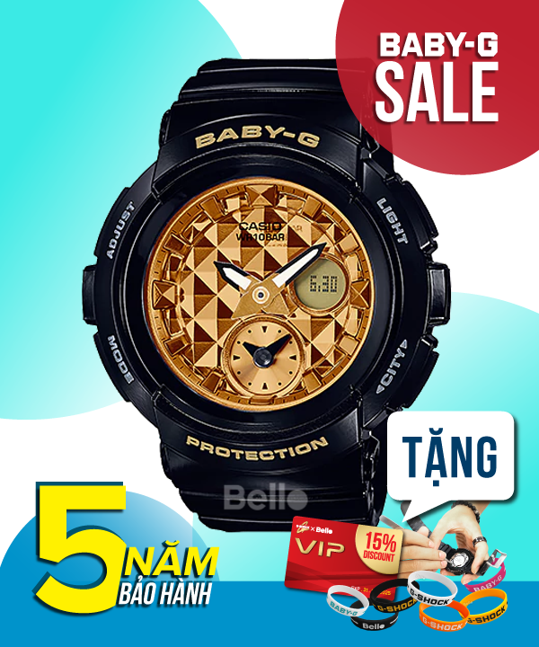 Baby-G BGA-195M-1A - Đồng hồ Casio Baby-G Chính hãng - G-Shock Nữ Giá rẻ