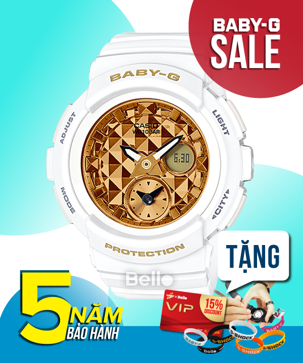 Baby-G BGA-195M-7A - Đồng hồ Casio Baby-G Chính hãng - G-Shock Nữ Giá rẻ