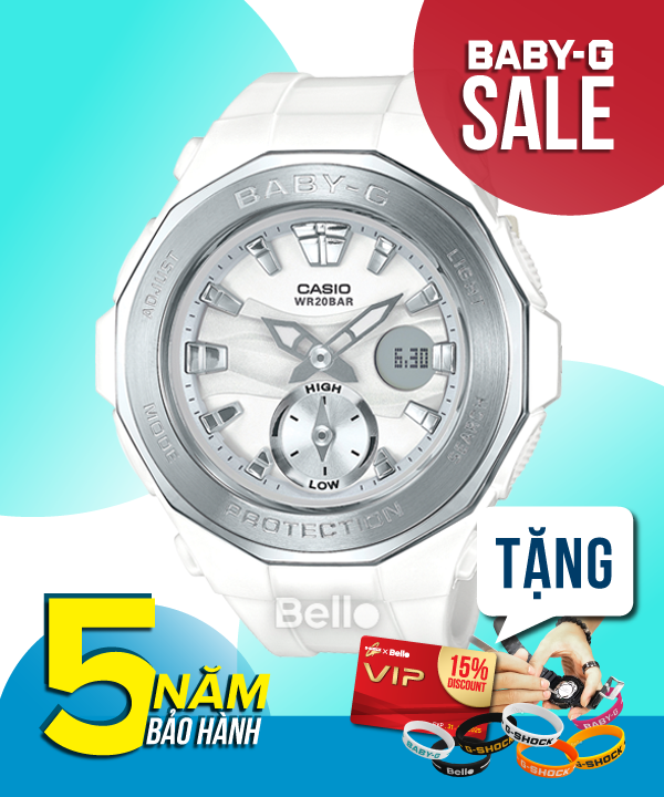 Baby-G BGA-220-7A - Đồng hồ Casio Baby-G Chính hãng - G-Shock Nữ Giá rẻ