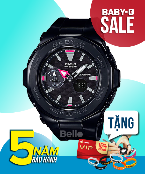 Baby-G BGA-225G-1A - Đồng hồ Casio Baby-G Chính hãng - G-Shock Nữ Giá rẻ