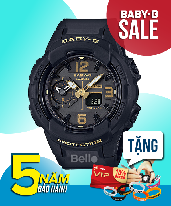Baby-G BGA-230-1B - Đồng hồ Casio Baby-G Chính hãng - G-Shock Nữ Giá rẻ