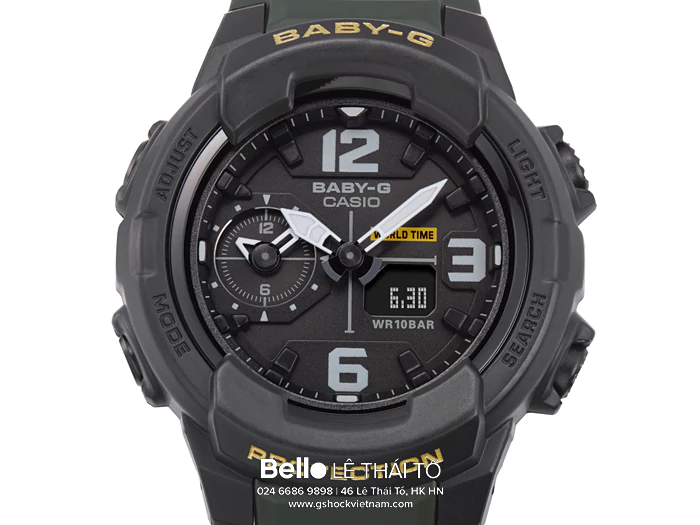 BGA-230-3B - Đồng hồ Casio G-Shock chính hãng -Phối hợp đẹp mắt với trang phục thường cũng như trang phục sành điệu.