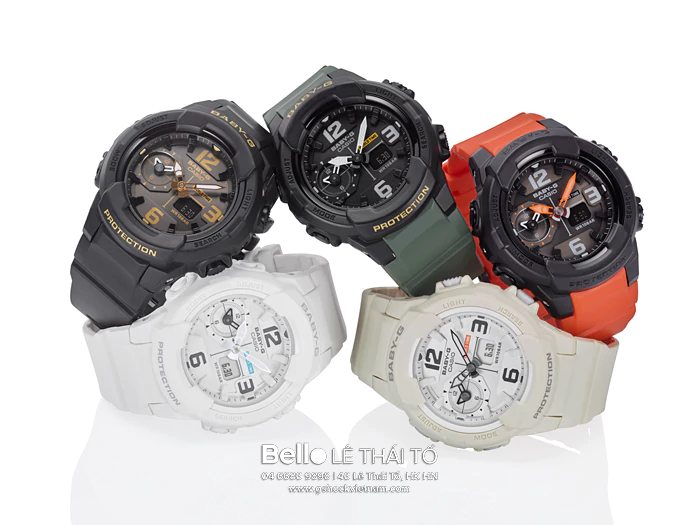 BGA-230-3B - Đồng hồ Casio G-Shock chính hãng -Phối hợp đẹp mắt với trang phục thường cũng như trang phục sành điệu.