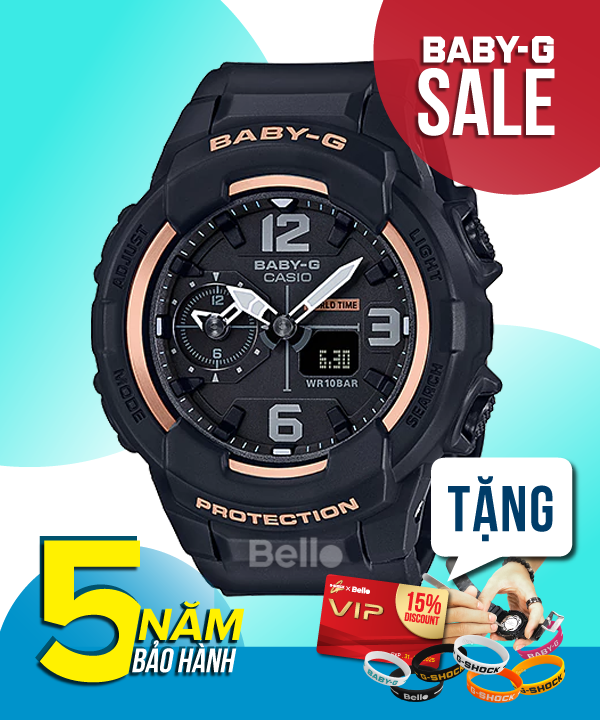 Baby-G BGA-230GGA-1 - Đồng hồ Casio Baby-G Chính hãng - G-Shock Nữ Giá rẻ
