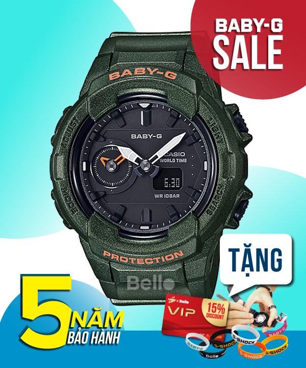 Baby-G BGA-230S-3A - Đồng hồ Casio Baby-G Chính hãng - G-Shock Nữ Giá rẻ