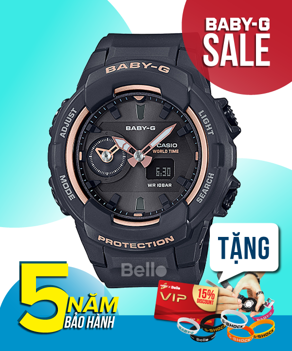 Baby-G BGA-230SA-1A - Đồng hồ Casio Baby-G Chính hãng - G-Shock Nữ Giá rẻ