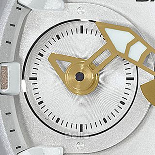 BGA-230SA-7A - Đồng hồ Casio G-Shock chính hãng - Màu trắng và lớp phủ bằng vàng cho vòng bao mặt đồng hồ.