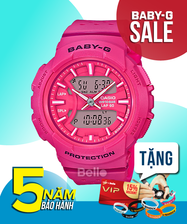 Baby-G BGA-240-4A - Đồng hồ Casio Baby-G Chính hãng - G-Shock Nữ Giá rẻ