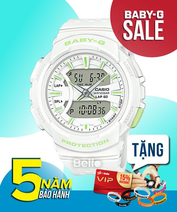 Baby-G BGA-240-7A2 - Đồng hồ Casio Baby-G Chính hãng - G-Shock Nữ Giá rẻ